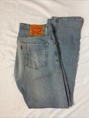 Levi's Light Wash Straight Leg Jeans